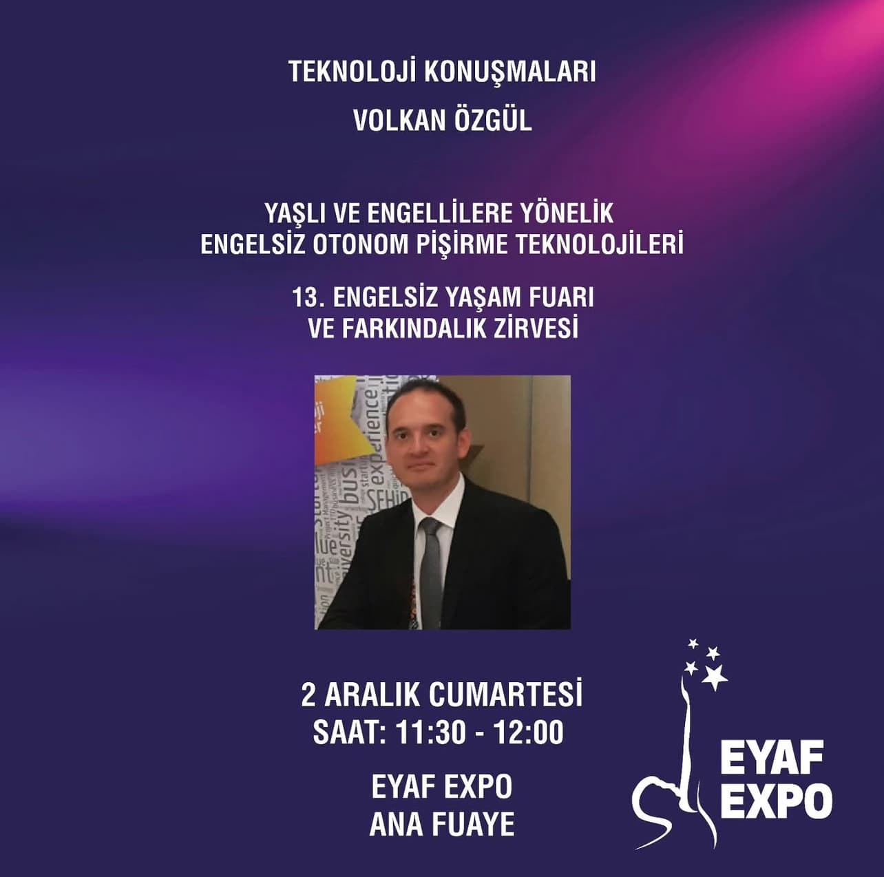 EYAF Expo · Tech Talks — VolkyCooker