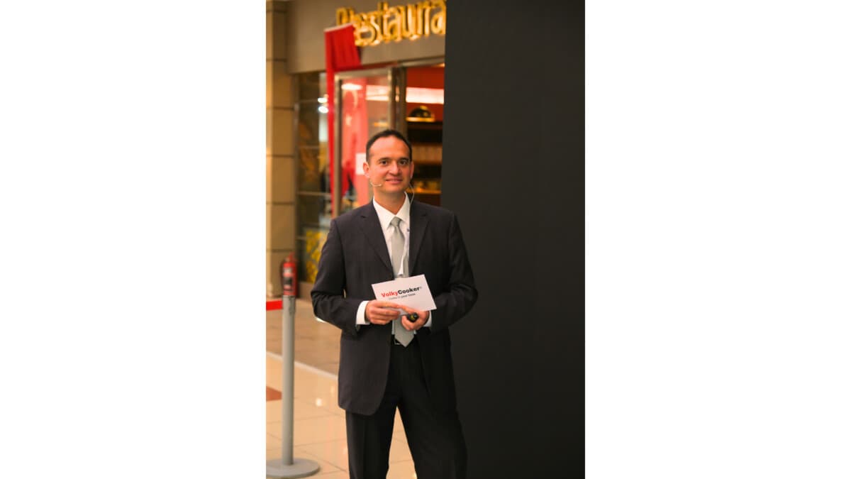 Volkan Özgül, founder of VolkyCooker
